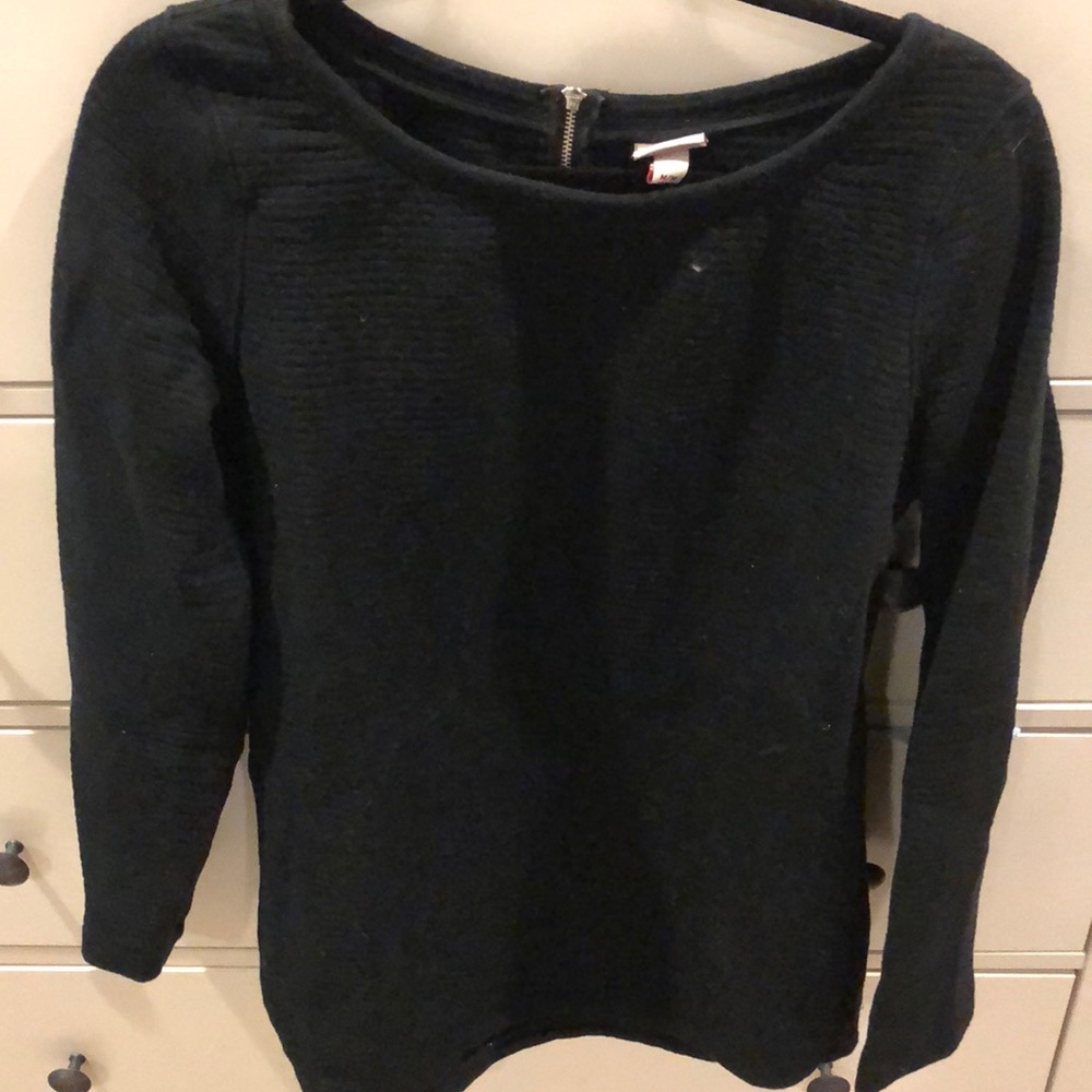 Ribbed Black sweater